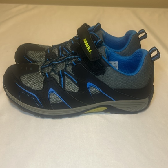 Like New Merrell Chaser Trail Hiking Hook/Loop Shoes 7M Kid’s Unisex - Picture 8 of 14